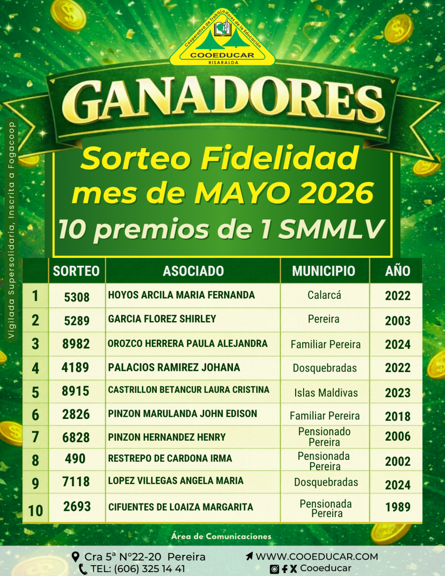 sorteo fidelidad  14